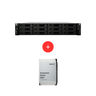 Promo SYNOLOGY UC3200 SAN-DC 12bay avec 120TB SAS