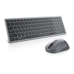 Dell Multi-Device Wireless Keyboard and Mouse - KMM7120W - French 12M