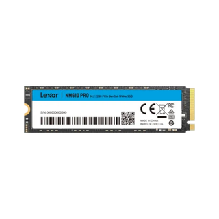 LEXAR SSD NM610 PRO 500GB Lexar NM610 PRO M.2 2280 PCle Gen 3X4 NVMe up to 3300MB/s Read & 1700M 12M