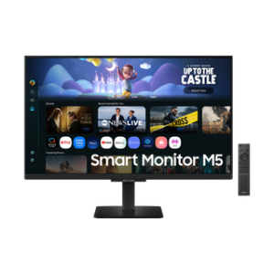 SAMSUNG Moniteur Flat Smart M5 M50F FHD 27'' 16:9 60Hz FHD Borderless 12M