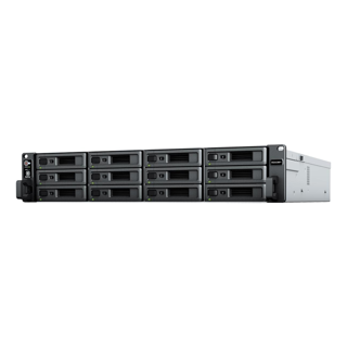 SYNOLOGY RackStation RS2423RP+12 24Bay Ryzen V1780B 4cores 8GB 2x1GbE 1x10GbE RPS 36M