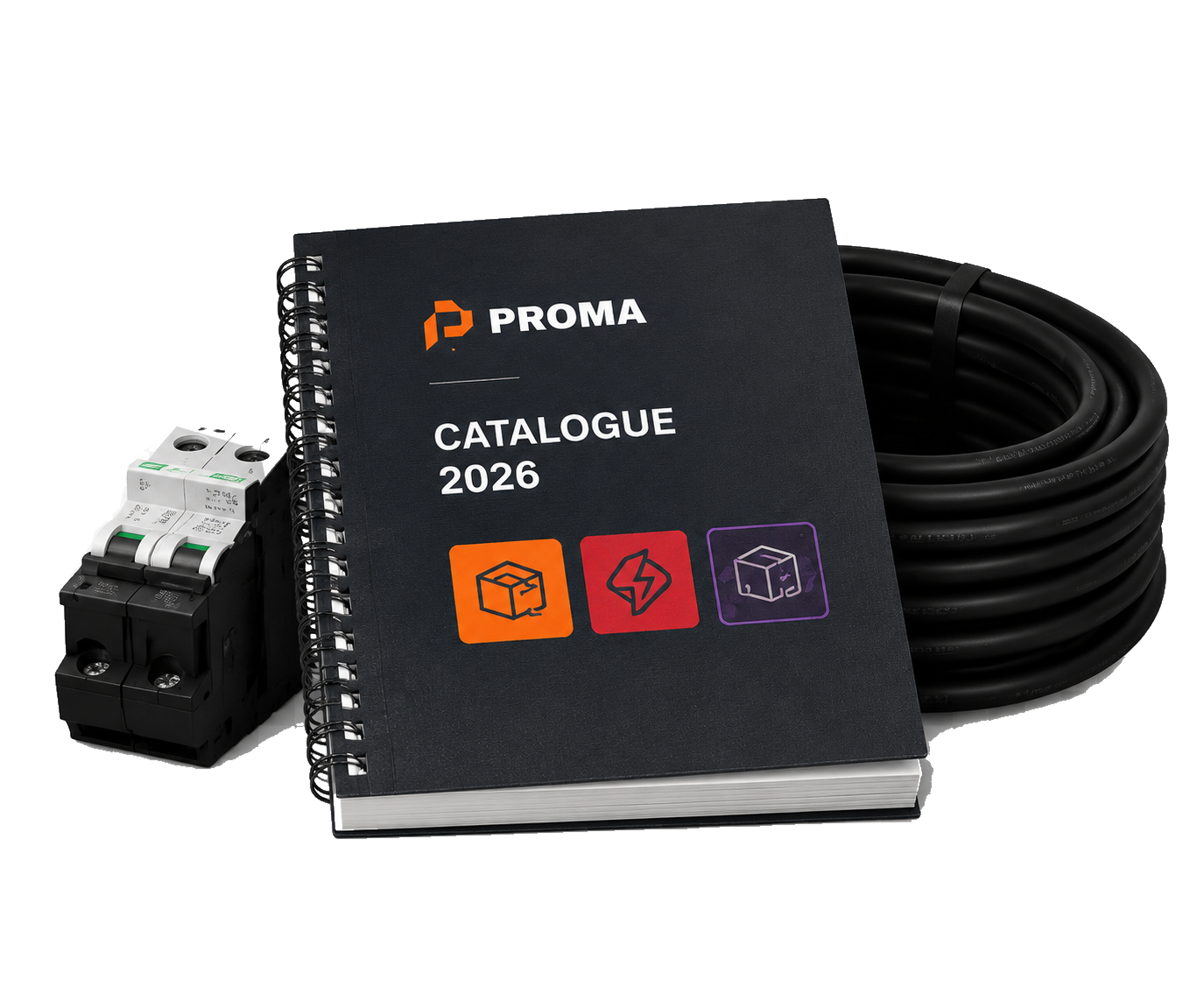 Catalogue Proma 2026 avec équipement électrique